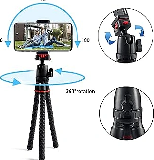 هولدر Porodo Flexible Tripod Stand